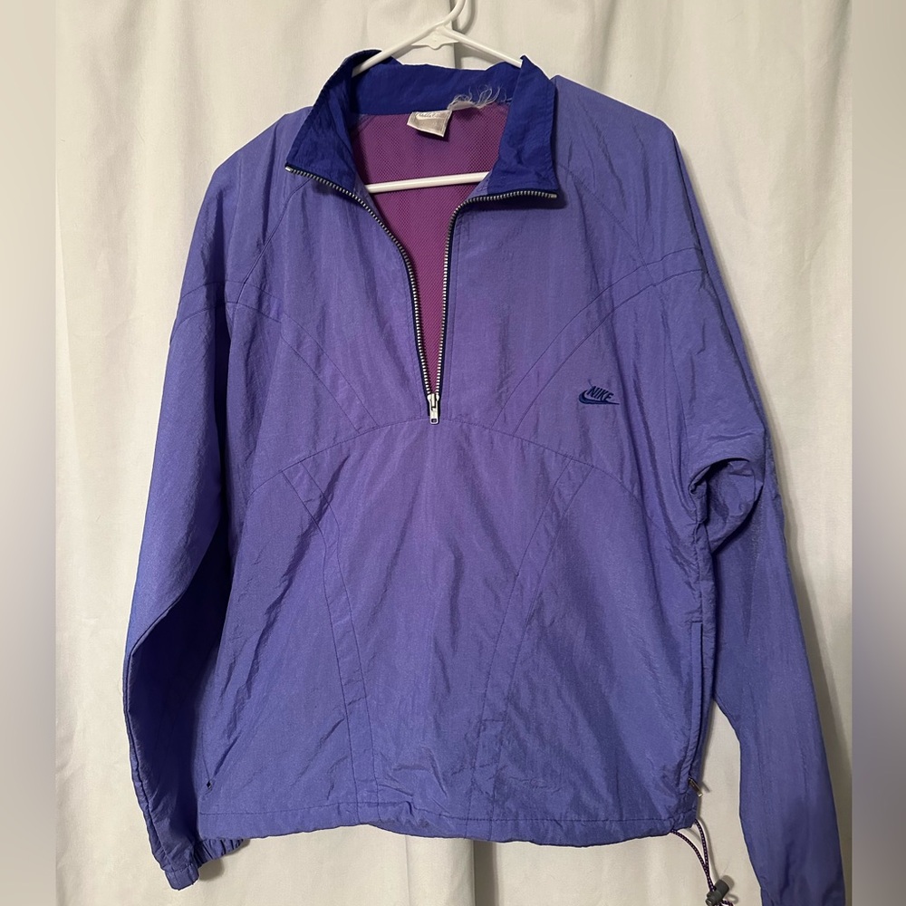 Vintage Nike Half-Zip windbreaker Jacket Size Large